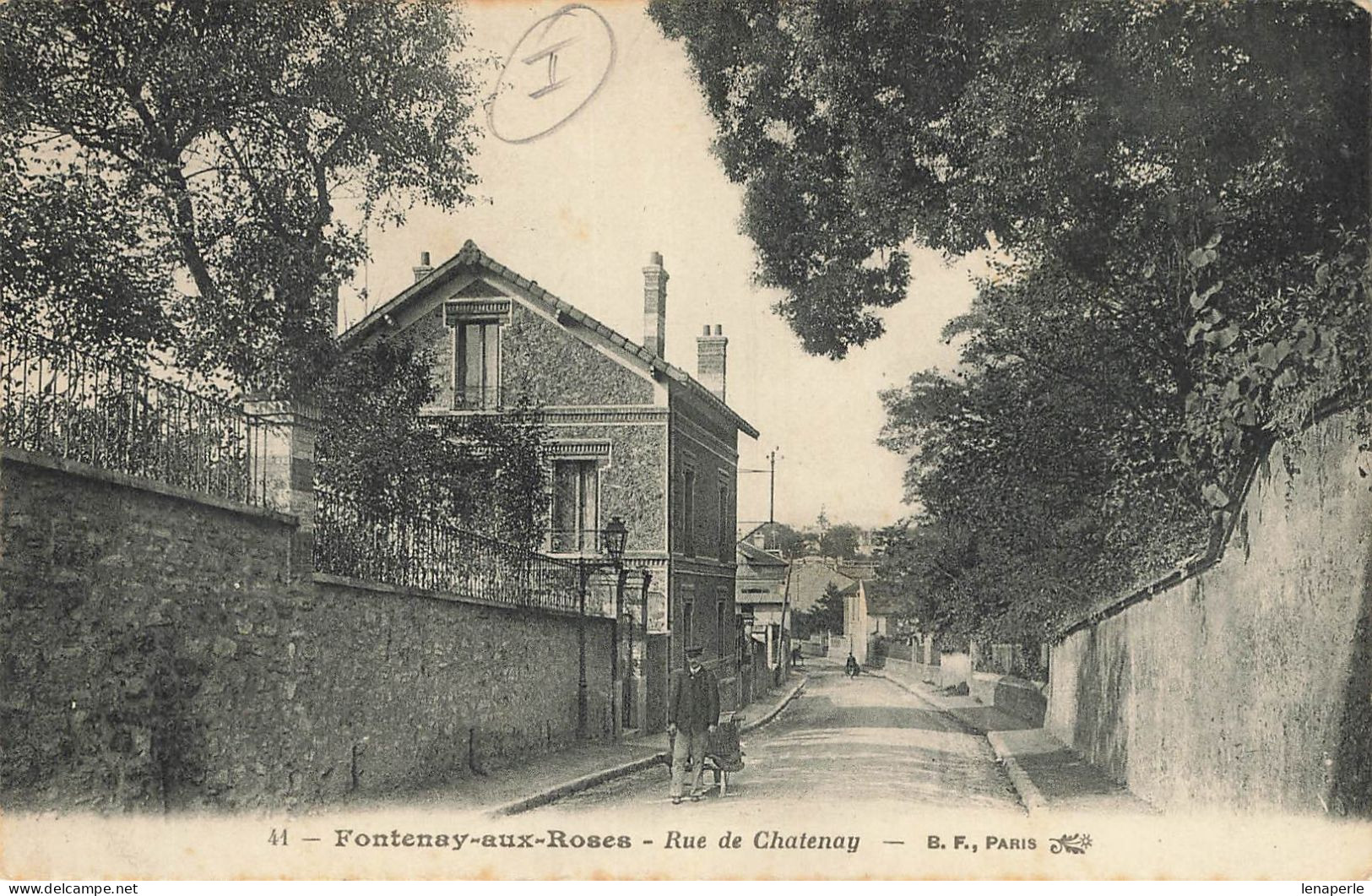 D9843 Fontenay Aux Roses Rue De Chatenay - Fontenay Aux Roses