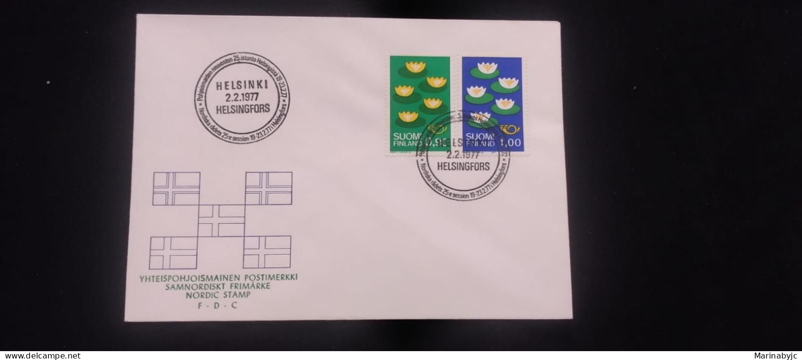 C) 1977. FINLAND. FDC. NORDIC SEAL. XF - Autres & Non Classés