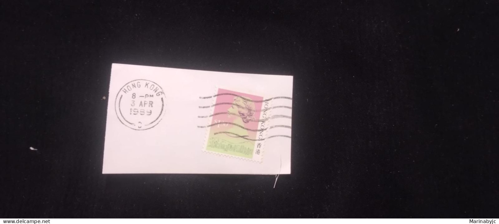 C) 518. 1987. CHINA. AIR MAIL SHEET WITH CANCELLATION STAMP OF QUEEN ELIZABETH. M.D. USED. - Andere & Zonder Classificatie