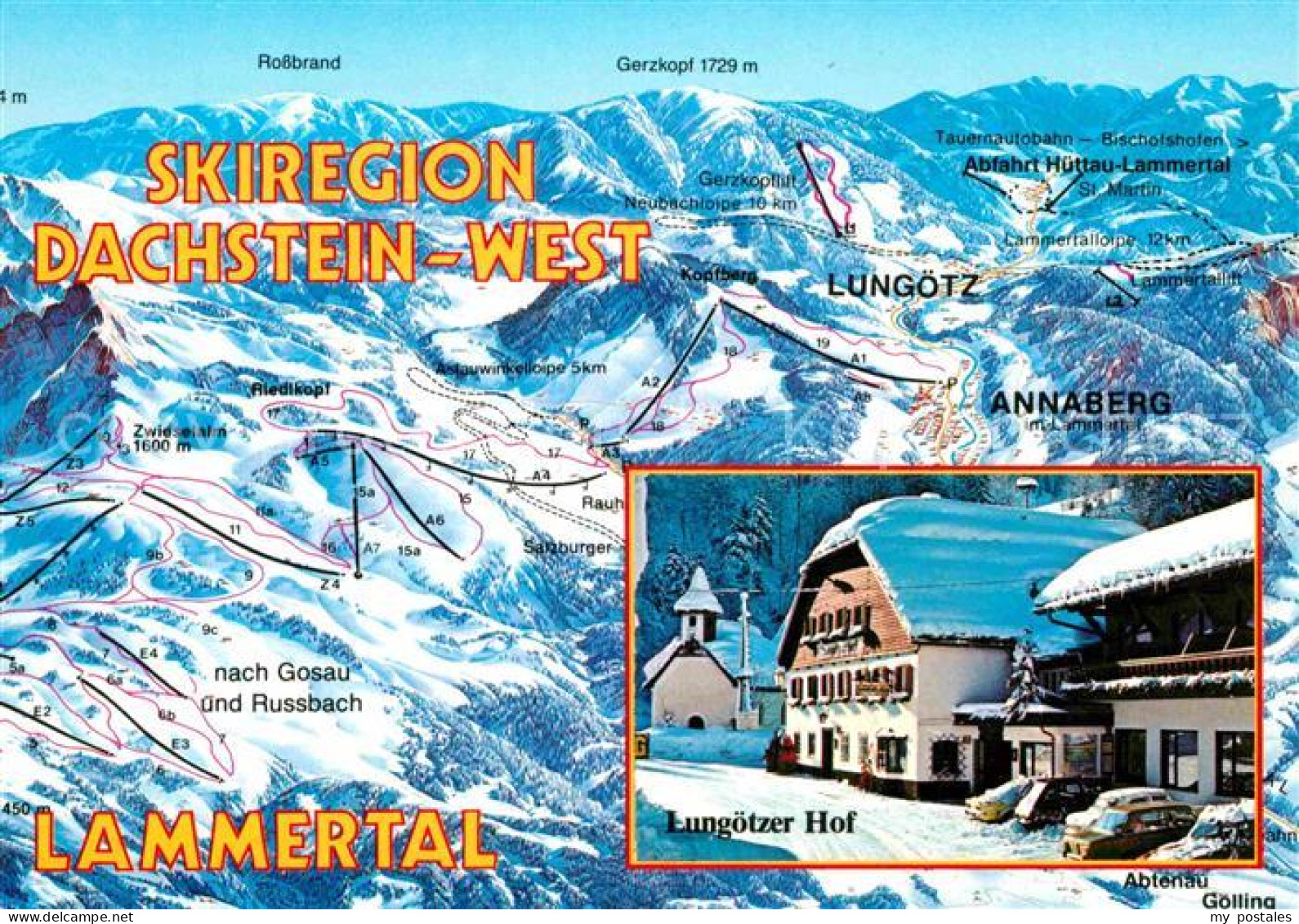 72669992 Lungoetz Annaberg Skiregion Dachstein West Lammertal Gasthof Lungoetzer - Autres & Non Classés