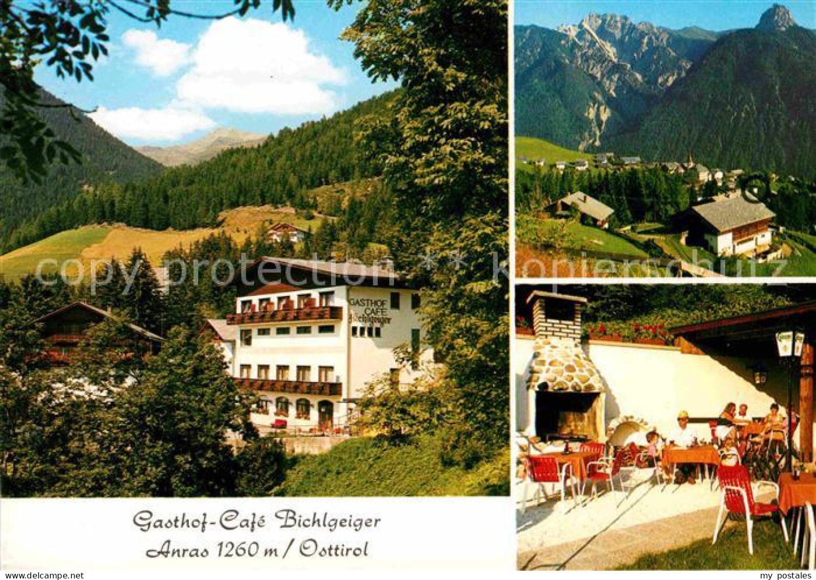 72669983 Anras Gasthof Cafe Bichlgeiger Alpenpanorama Anras - Autres & Non Classés