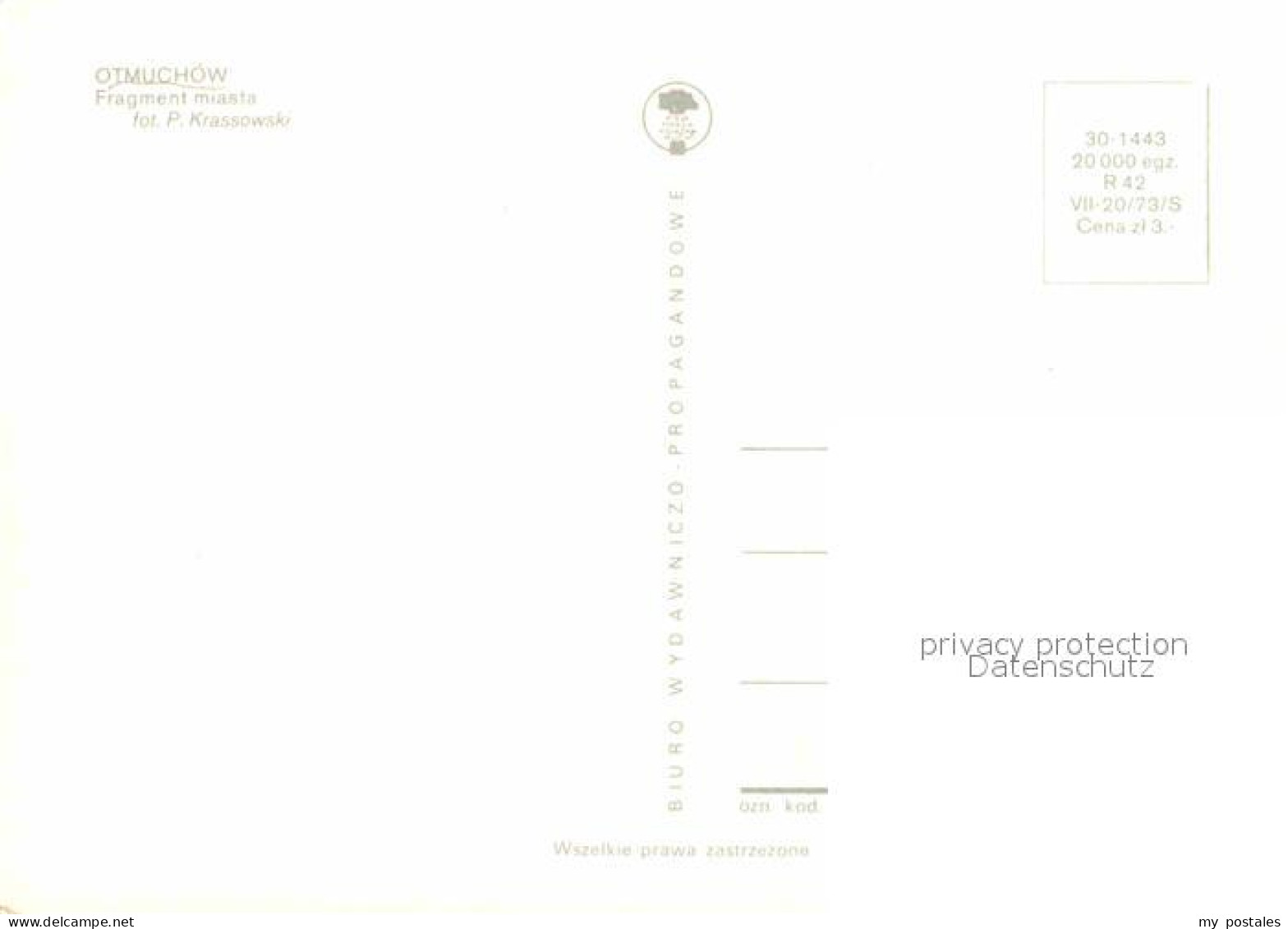 72669105 Otmuchow Fragment Miasta Otmuchow - Poland