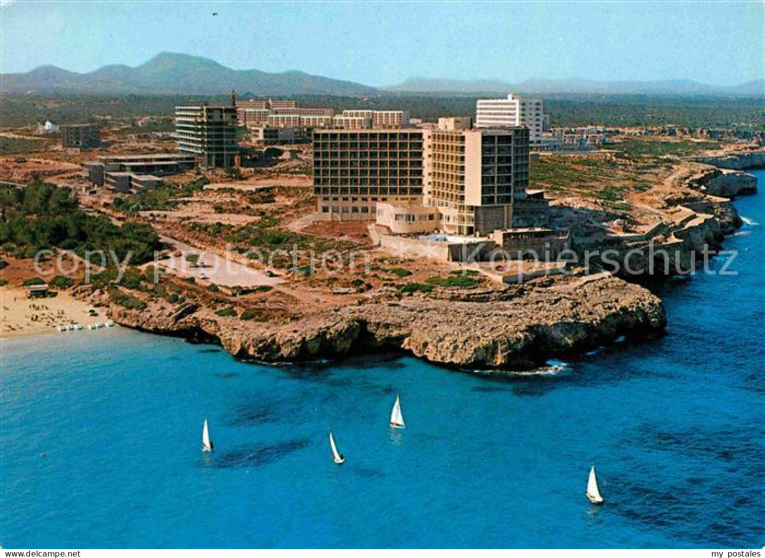 72669021 Calas De Mallorca Fliegeraufnahme Hotel America Mallorca - Other & Unclassified