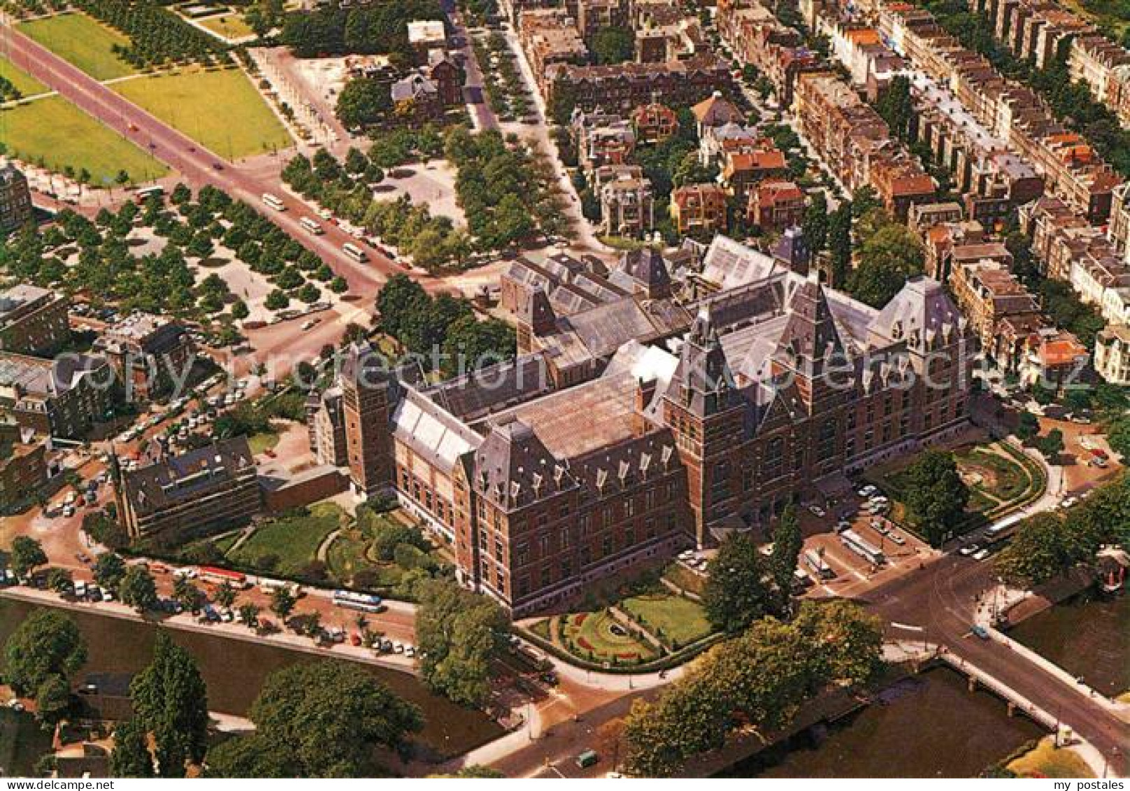 72668958 Amsterdam Niederlande Fliegeraufnahme Rijksmuseum Amsterdam - Sonstige & Ohne Zuordnung