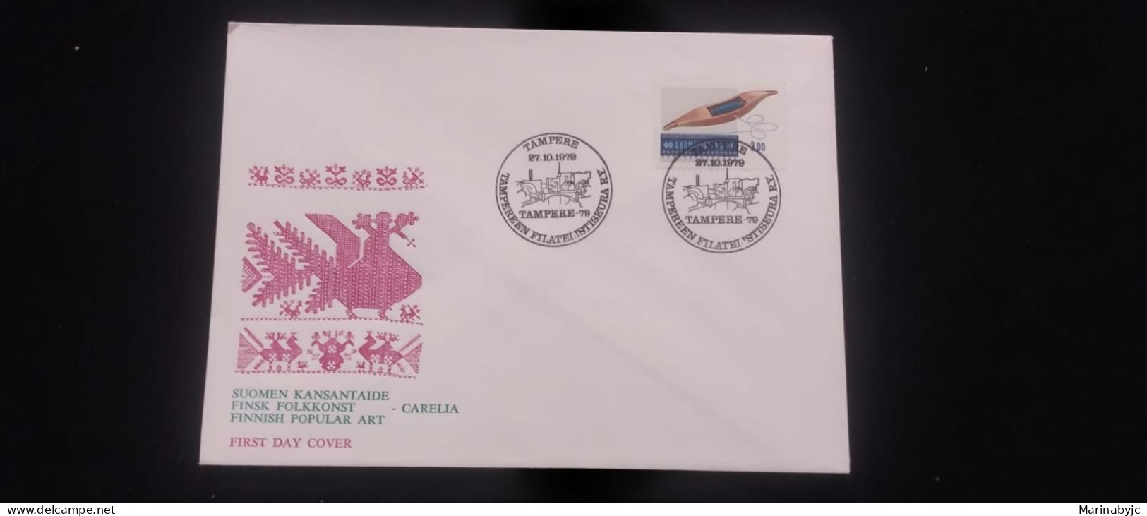 C) 1979. FINLAND. FDC. POPULAR ART. XF - Europe (Other)