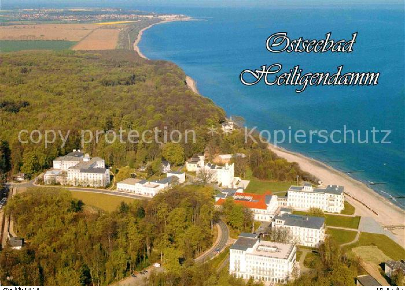 72668807 Heiligendamm Ostseebad Fliegeraufnahme Mit Strand Heiligendamm - Heiligendamm