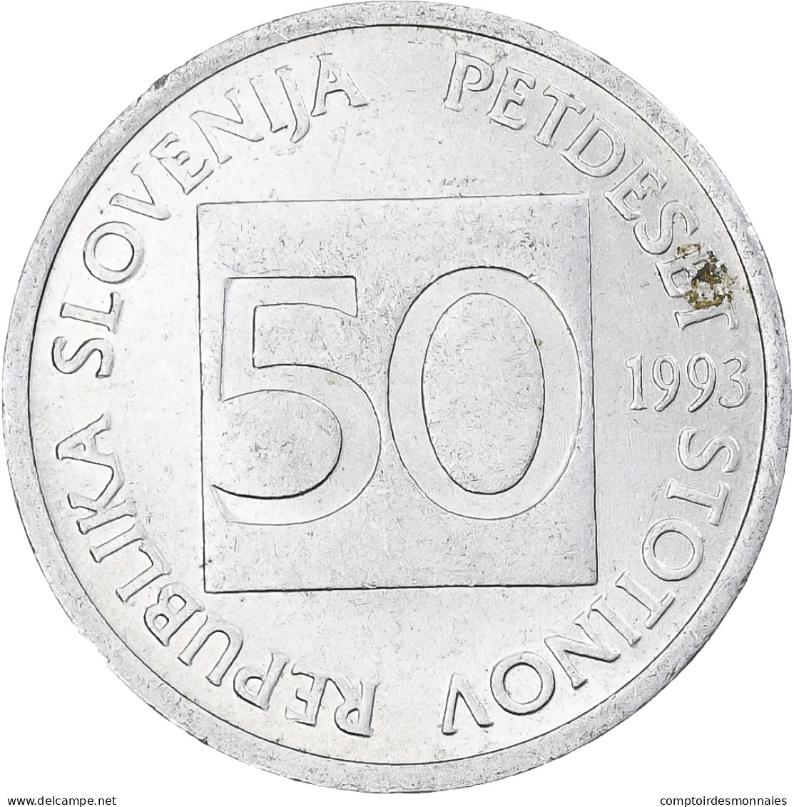 Slovénie, 50 Stotinov, 1993 - Slovenia