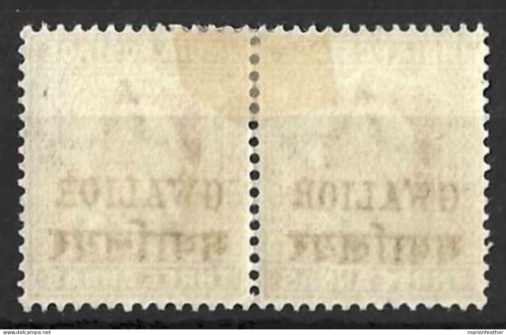 INDIA...." GWALIOR..".....KING EDWARD VI...(1901-10..).......3a X PAIR......SG53A......MH... - Gwalior