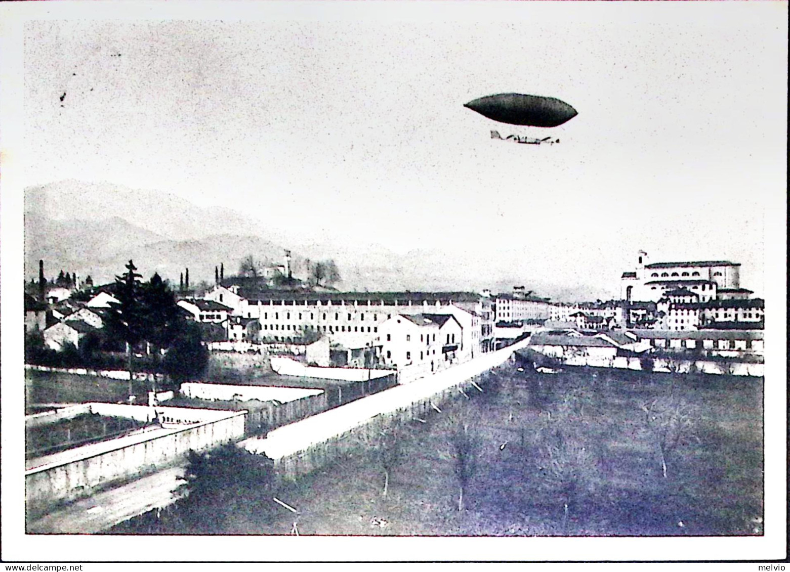 1955-SCHIO CINQUANTENARIO VOLO AERONAVE ITALIA Annullo Speciale (19.6) Su Cartol - Demonstrations