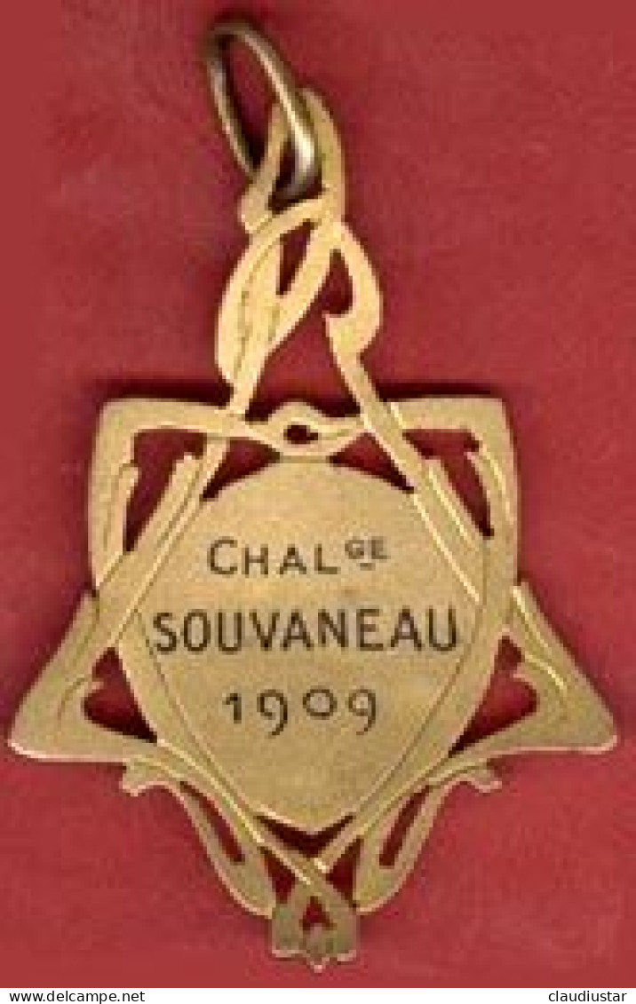 ** MEDAILLE  CHALENGE  SOUVANEAU  1909 ** - Athletics