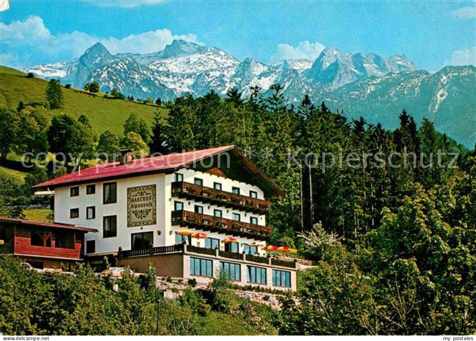 72668375 St Koloman Gasthof Pension Alpenrose Oesterreich - Autres & Non Classés