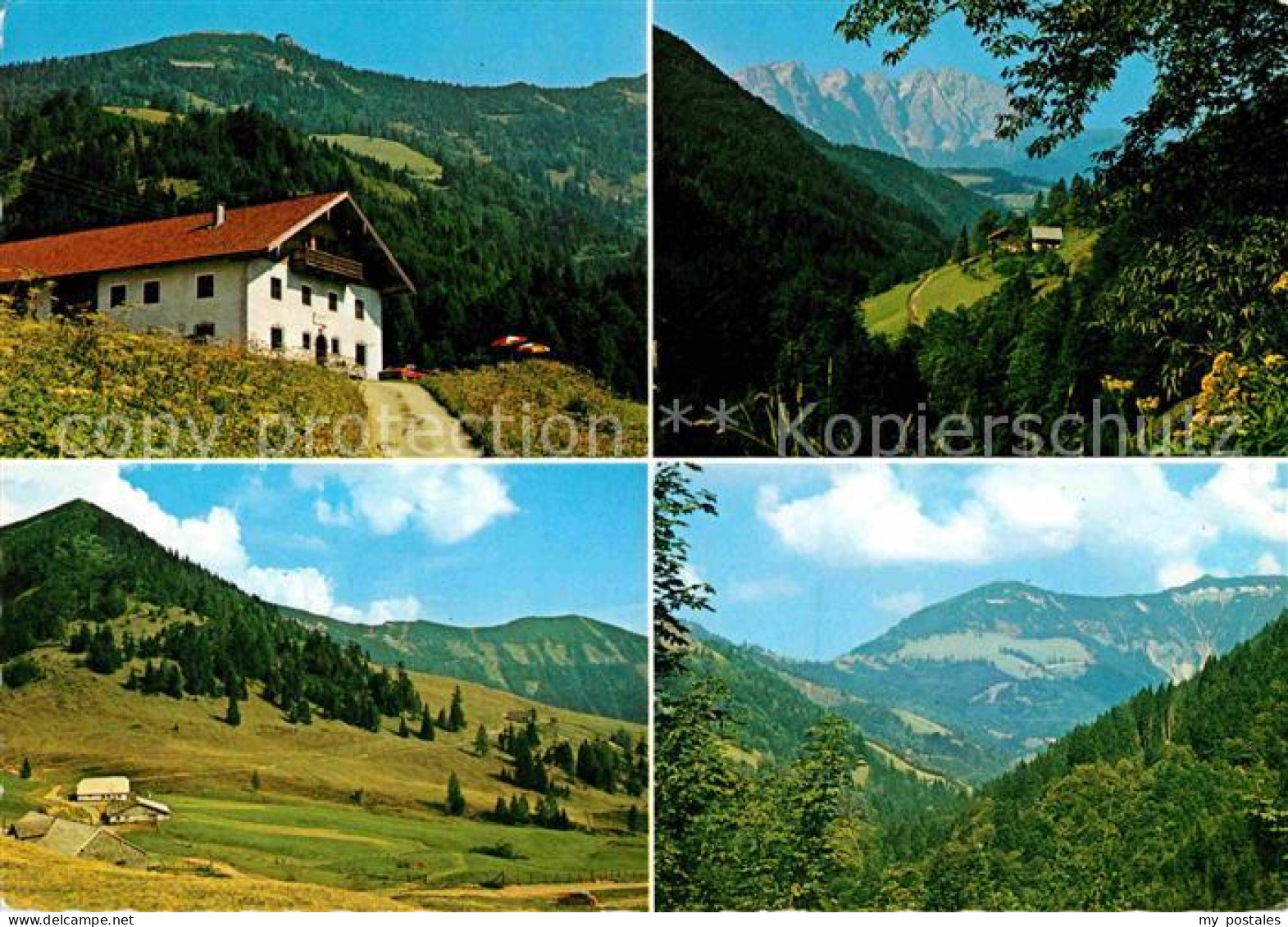 72668343 St Koloman Gasthaus Grundbichl Panorama Lansersee - Autres & Non Classés