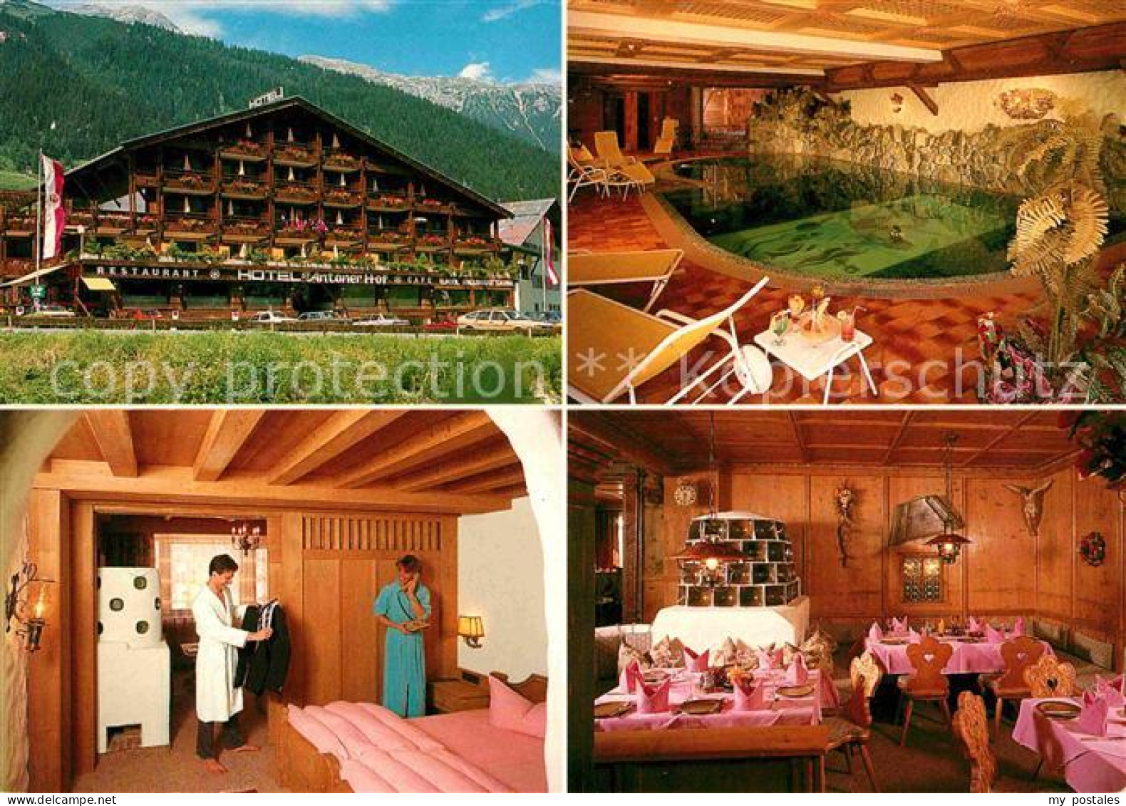 72668140 St Anton Arlberg Hotel Antoner Hof Hallenbad Zimmer Gaststube St. Anton - Sonstige & Ohne Zuordnung