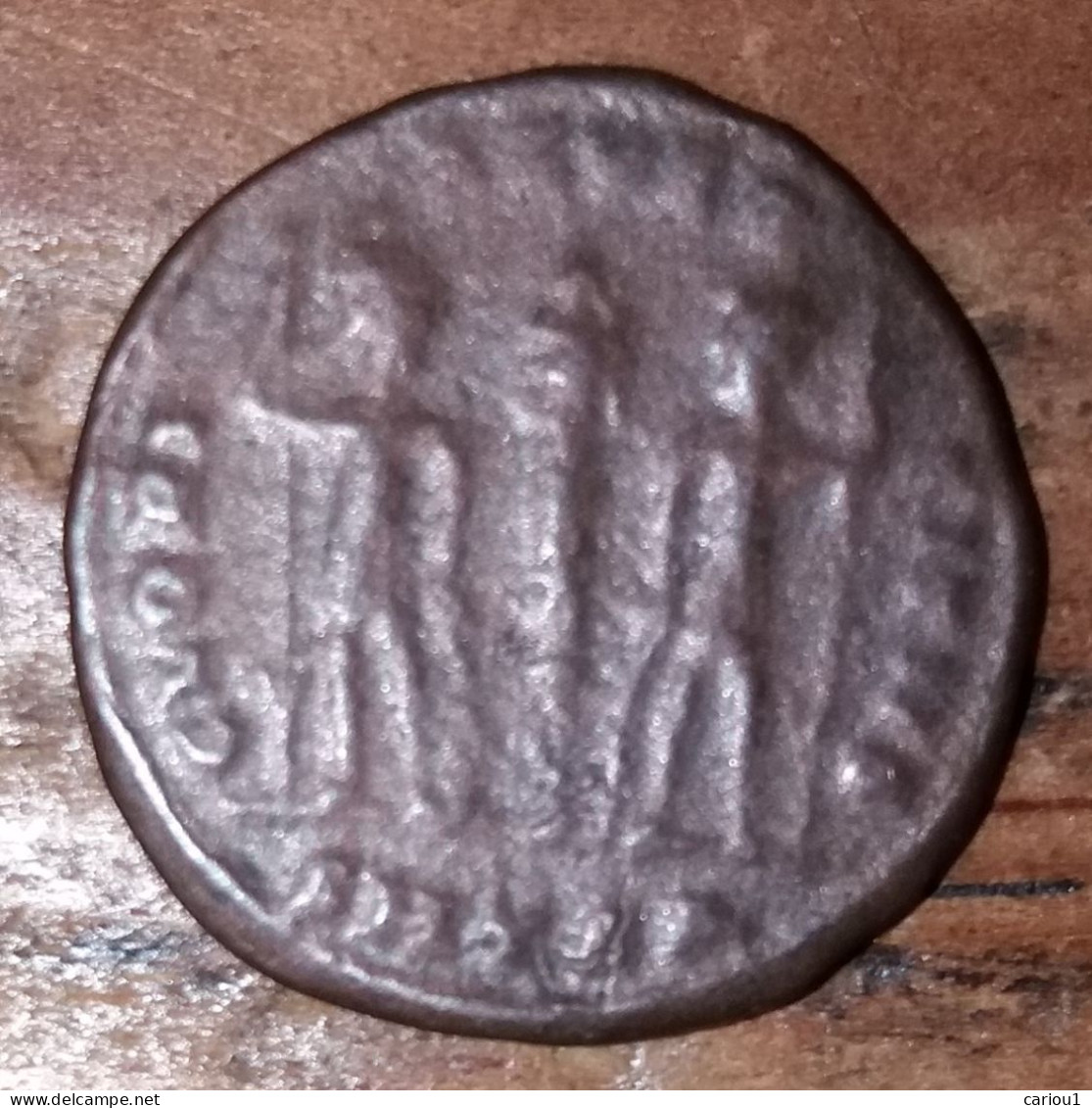 C1  DELMACE Delmatius NUMMUS Thessalonique RIC 227 R3  Port Inclus France - The Christian Empire (307 AD Tot 363 AD)