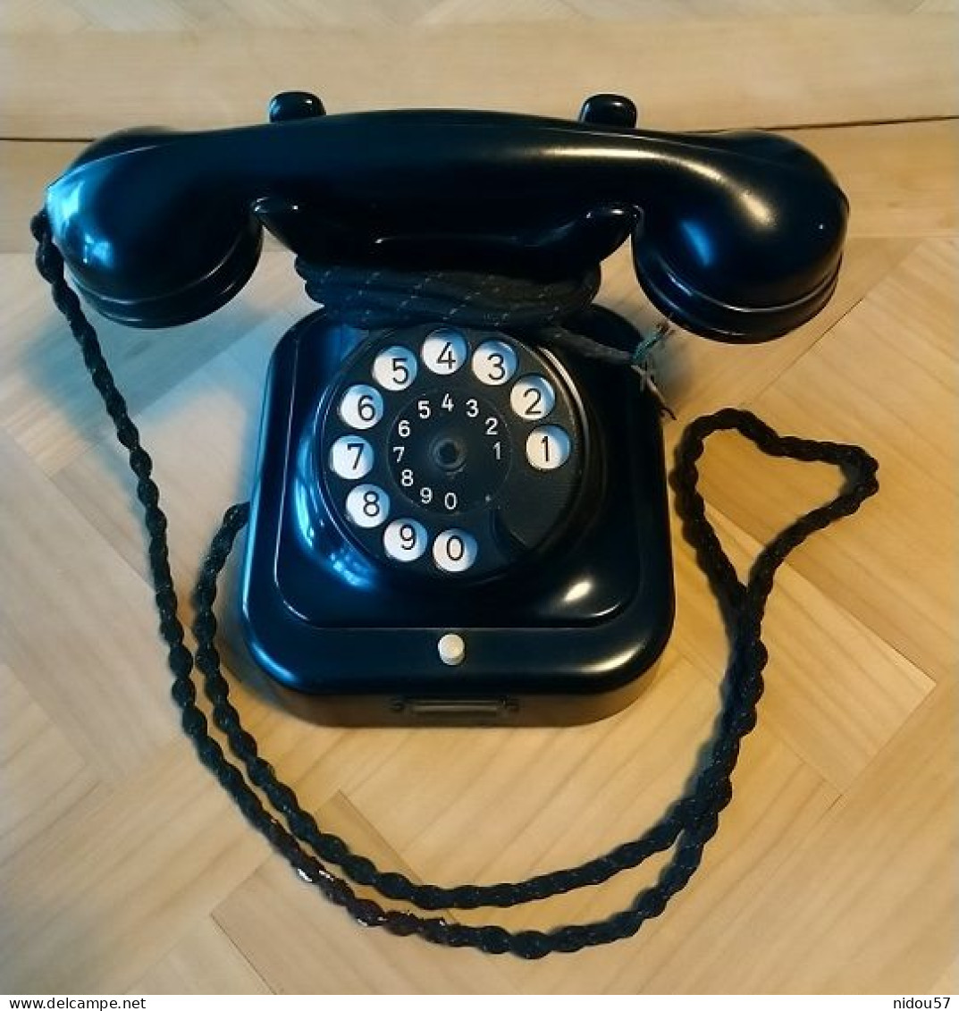 TELEPHONE SIEMENS W28 REICHSPOST WW2 ANNEXION MOSELLE - 1939-45