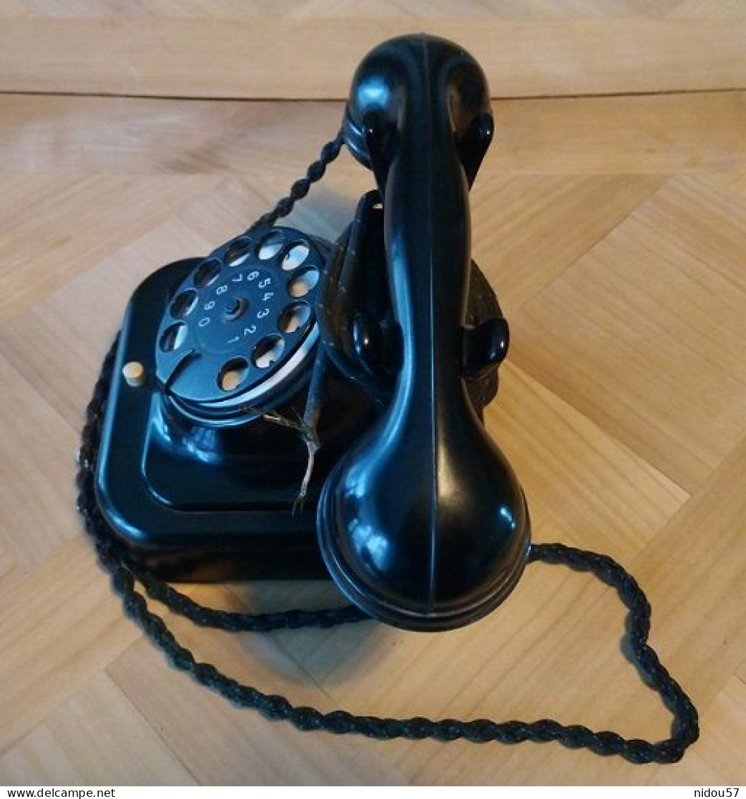 TELEPHONE SIEMENS W28 REICHSPOST WW2 ANNEXION MOSELLE - 1939-45