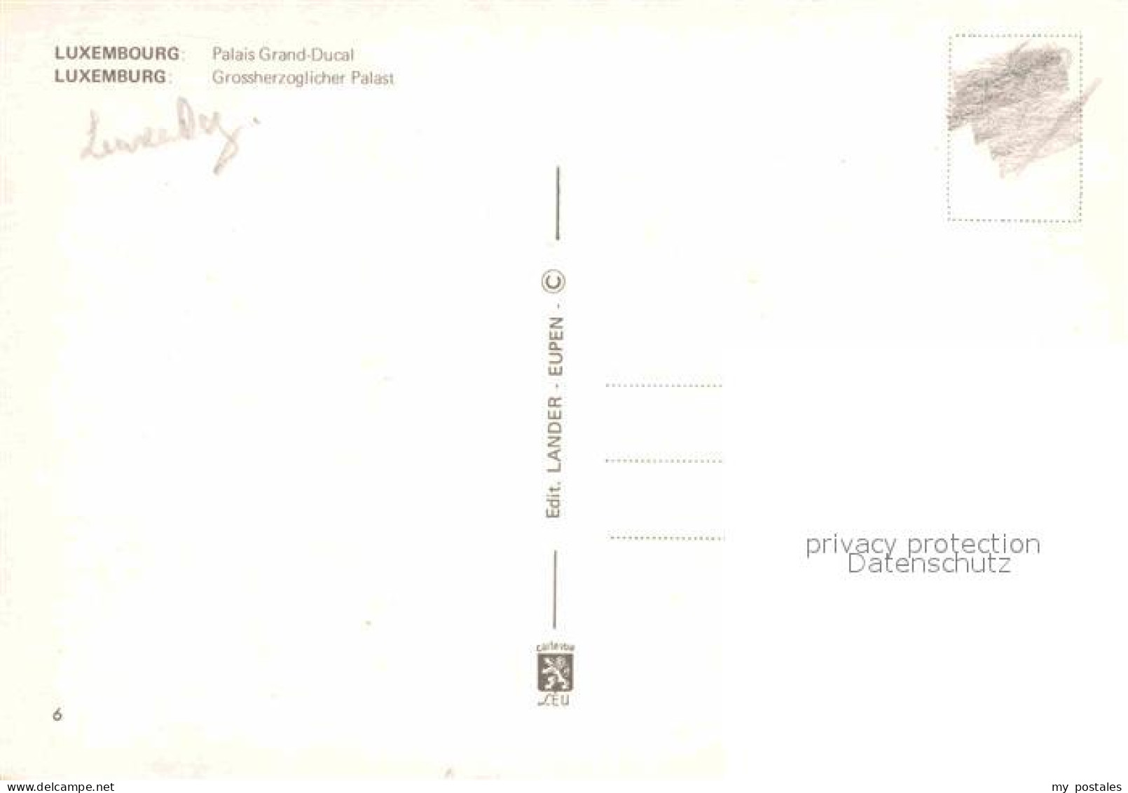 72667924 Luxemburg_Luxembourg Grossherzoglicher Palast - Other & Unclassified