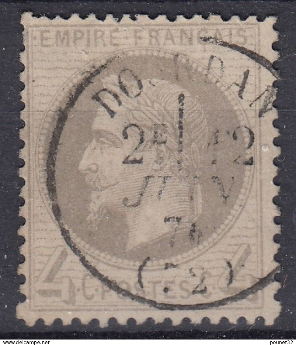 TIMBRE FRANCE EMPIRE LAURE N° 27B PETIT CACHET DOURDAN DU 12 JUIN 76 - COTE 90 € - 1863-1870 Napoléon III Lauré