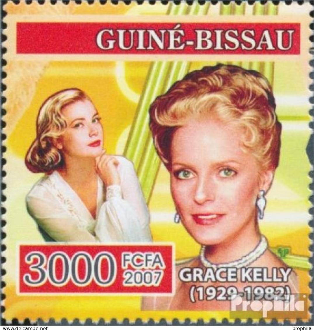 Guinea-Bissau 3495 (kompl. Ausgabe) Postfrisch 2007 Filmschauspieler - Guinée-Bissau