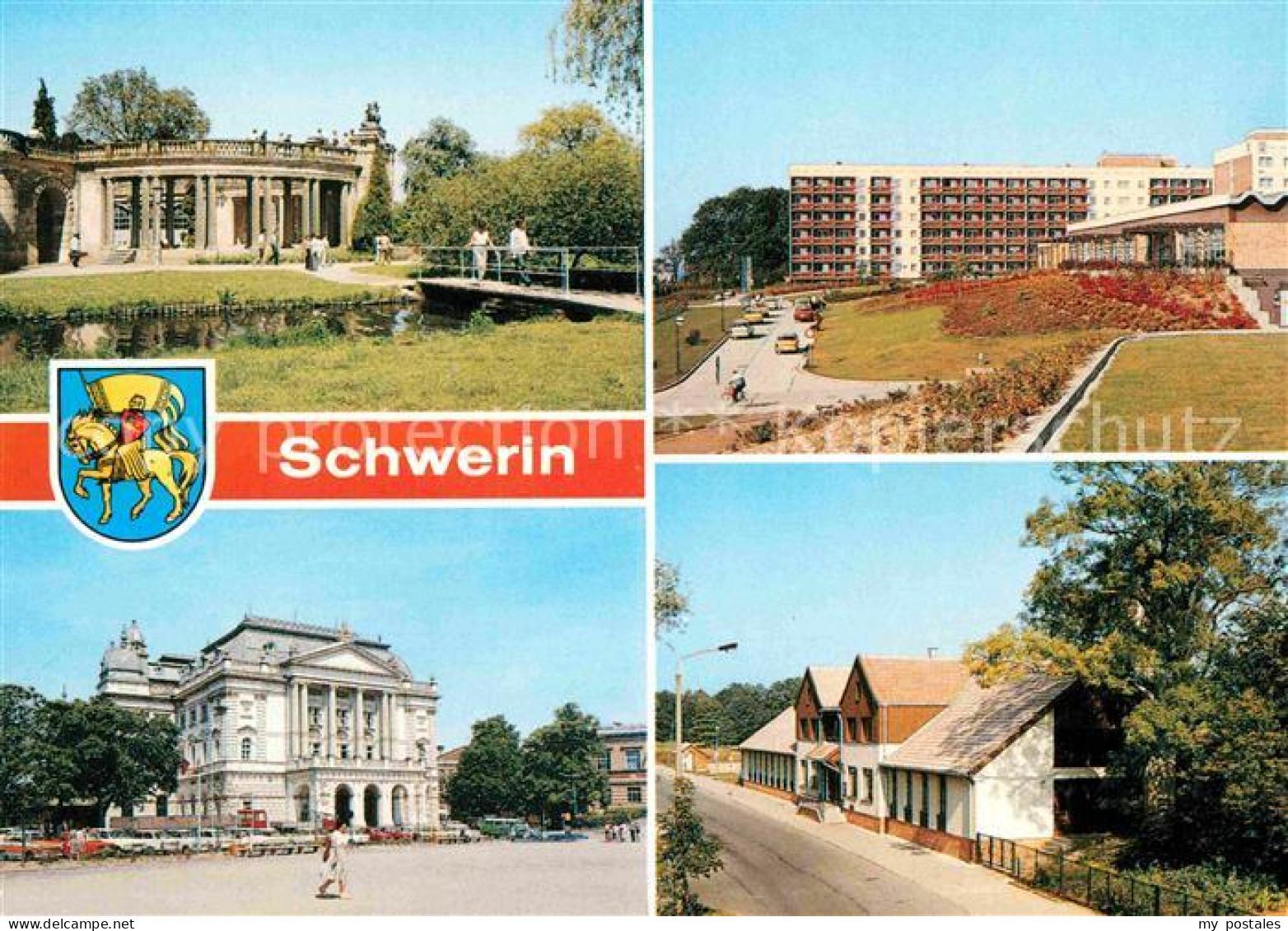 72667548 Schwerin Mecklenburg Orangerie Erholungsheim Staatstheater Gaststaette  - Schwerin