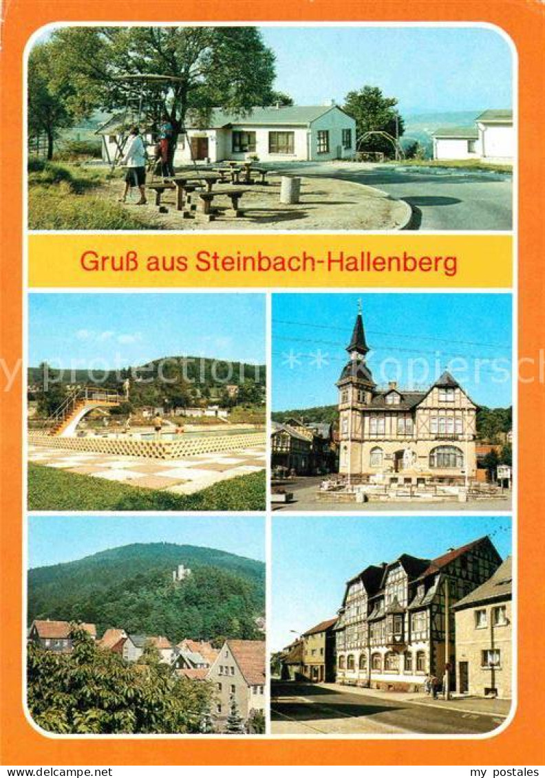 72667545 Steinbach Hallenberg Bergbaude Freibad Rat Der Stadt Ruine Steinbach-Ha - Schmalkalden