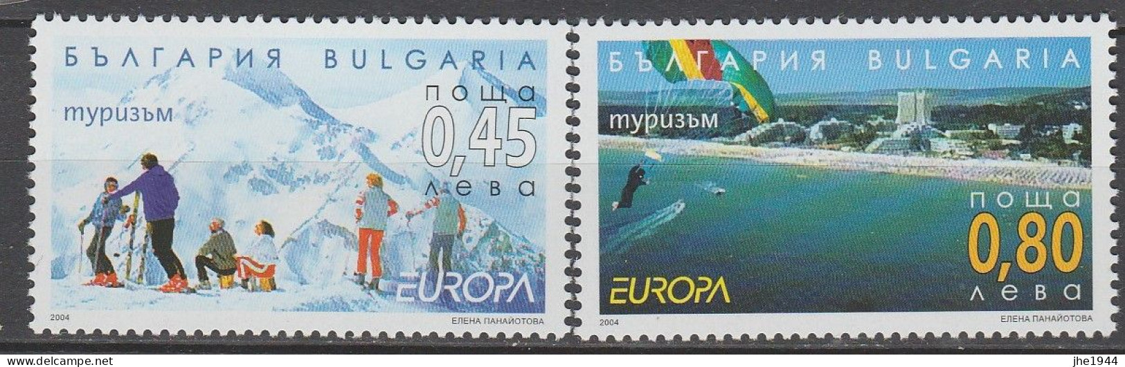 Europa 2004 Vacances Voir liste des timbres à vendre **