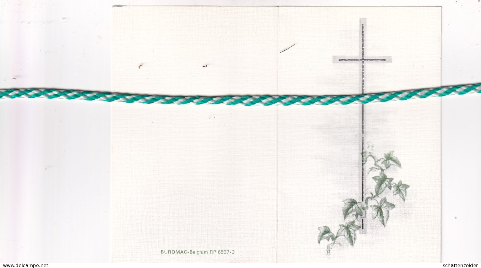 Louis Todts-Vergaelen, Mortsel 1921, 1981 - Overlijden