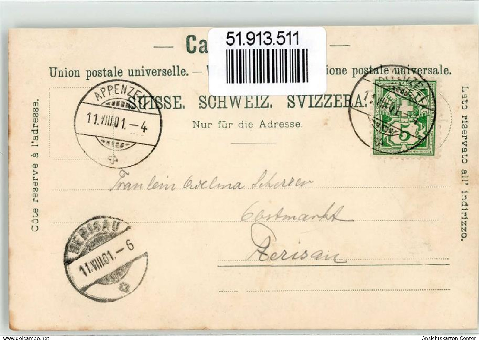 51913511 - Appenzell - Sonstige & Ohne Zuordnung