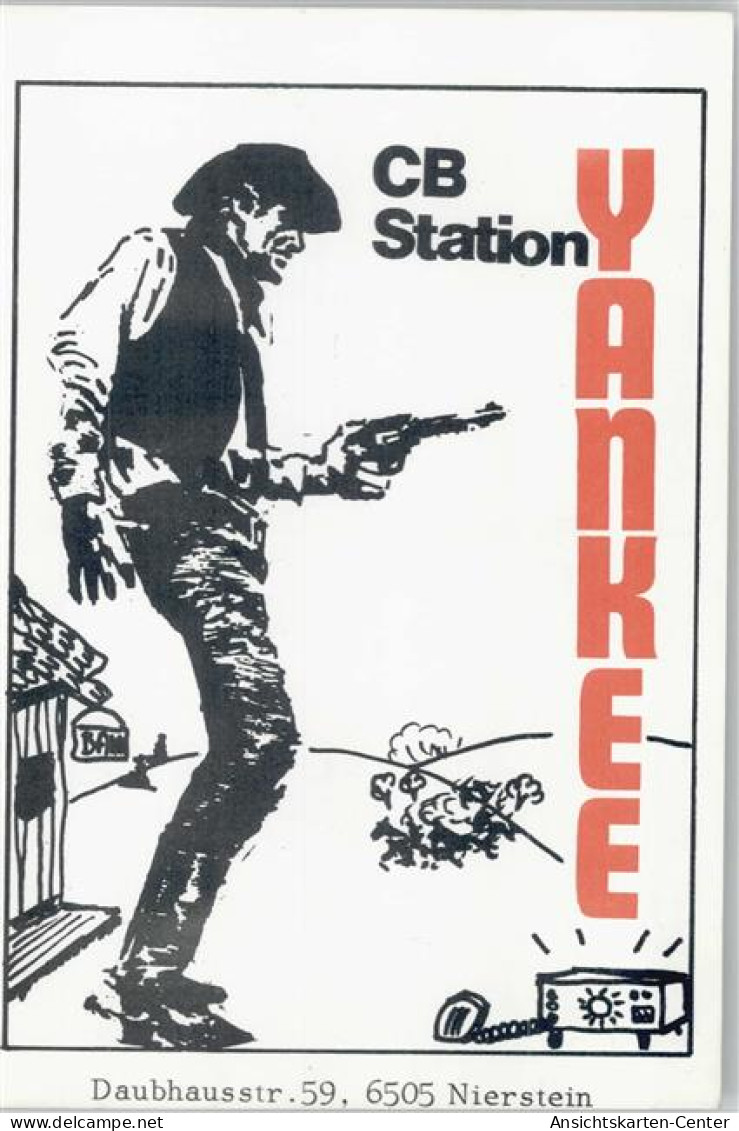 12008111 - Qsl-Karten CB Station Yankee - Cowboy - - Autres & Non Classés