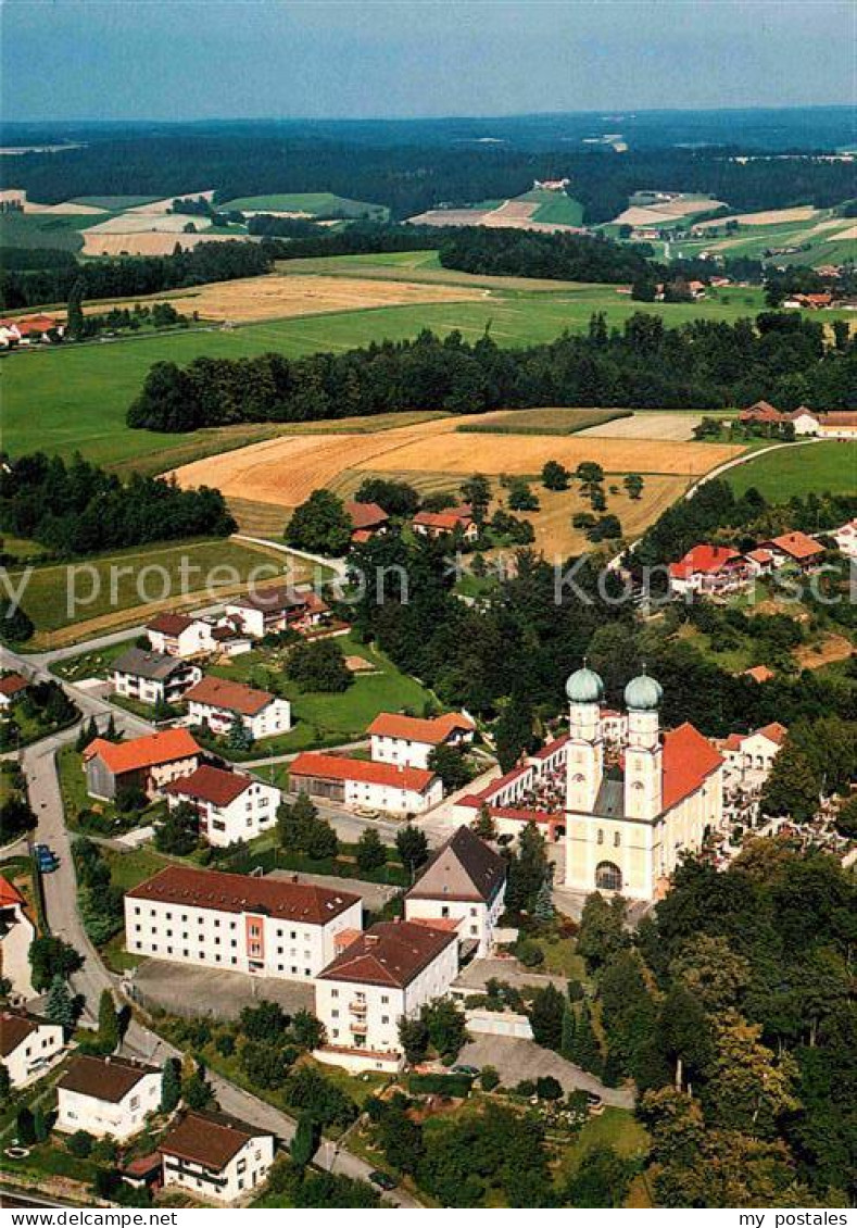 72667158 Pfarrkirchen Niederbayern Fliegeraufnahme Wallfahrtskirche Mit Salvator - Pfarrkirchen