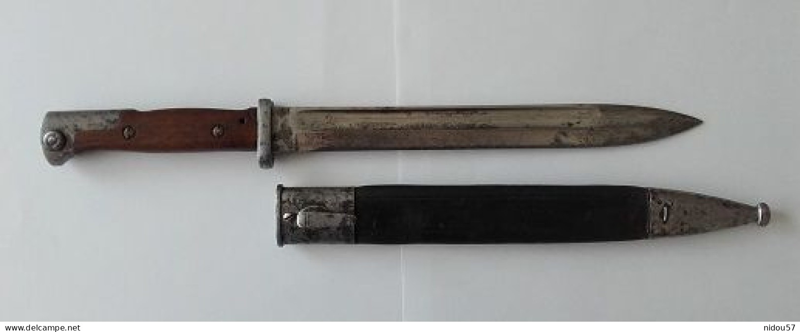 BAIONNETTE ALLEMANDE MODELE 1884 1898 1er Type Avec Marquages R-I-R Nr. 10 - Knives/Swords