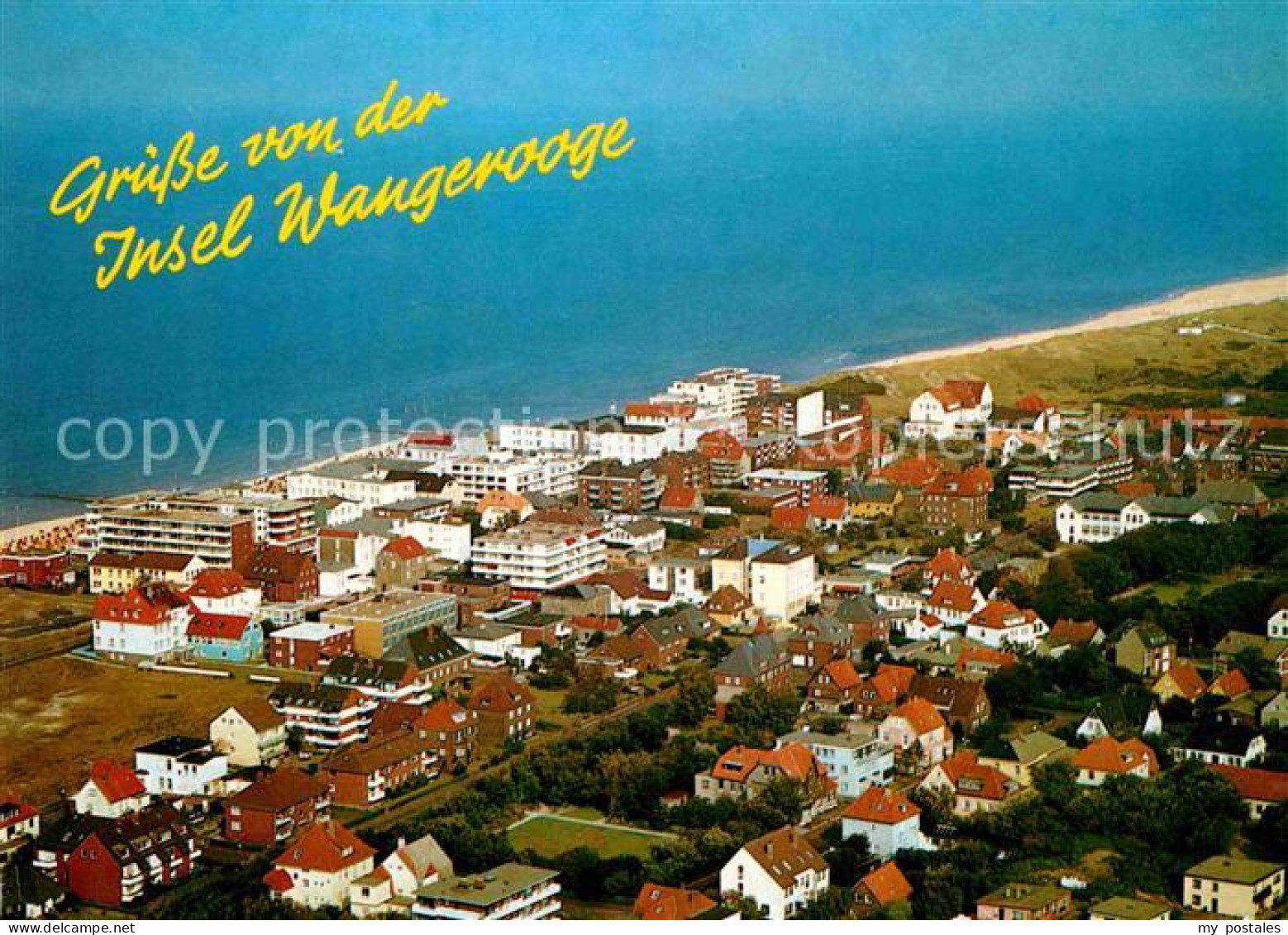 72666807 Wangerooge Nordseebad Fliegeraufnahme Wangerooge - Wangerooge