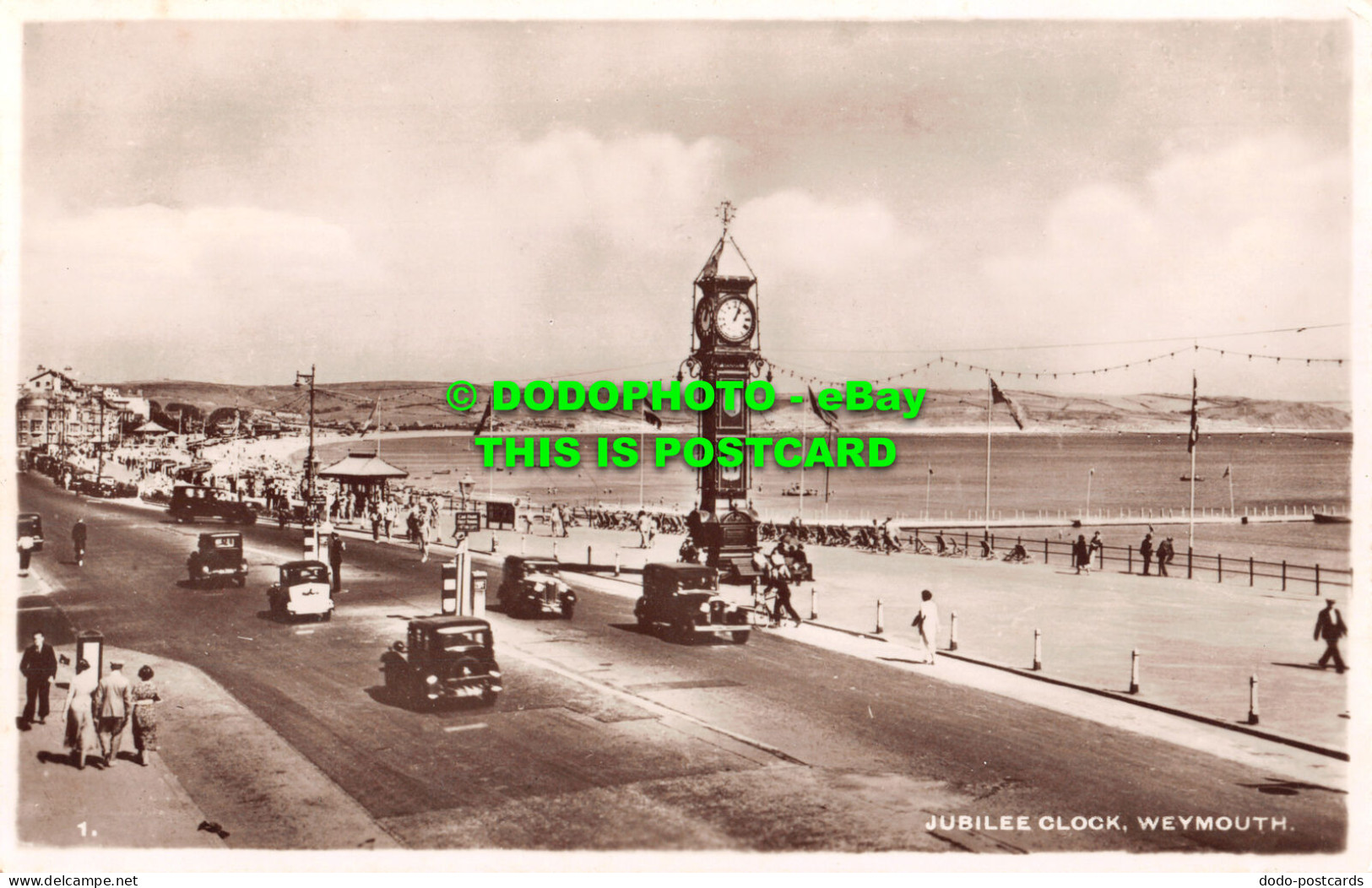 R467276 Weymouth. Jubilee Clock. B. B. RP - Monde