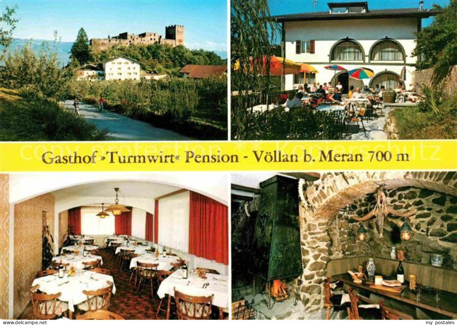 72666621 Voellan Lana Gasthof Turmwirt Pension Schloss Voellan Lana - Other & Unclassified