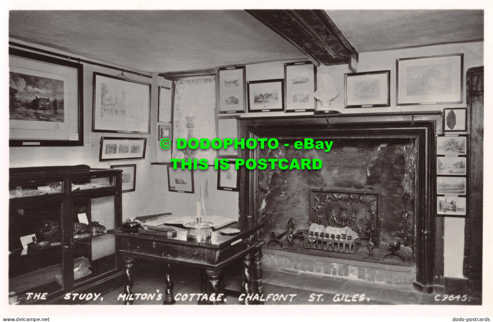 R467287 The Study. Milton Cottage. Chalfont St. Giles. The Seal Of Artistic R. A - Monde