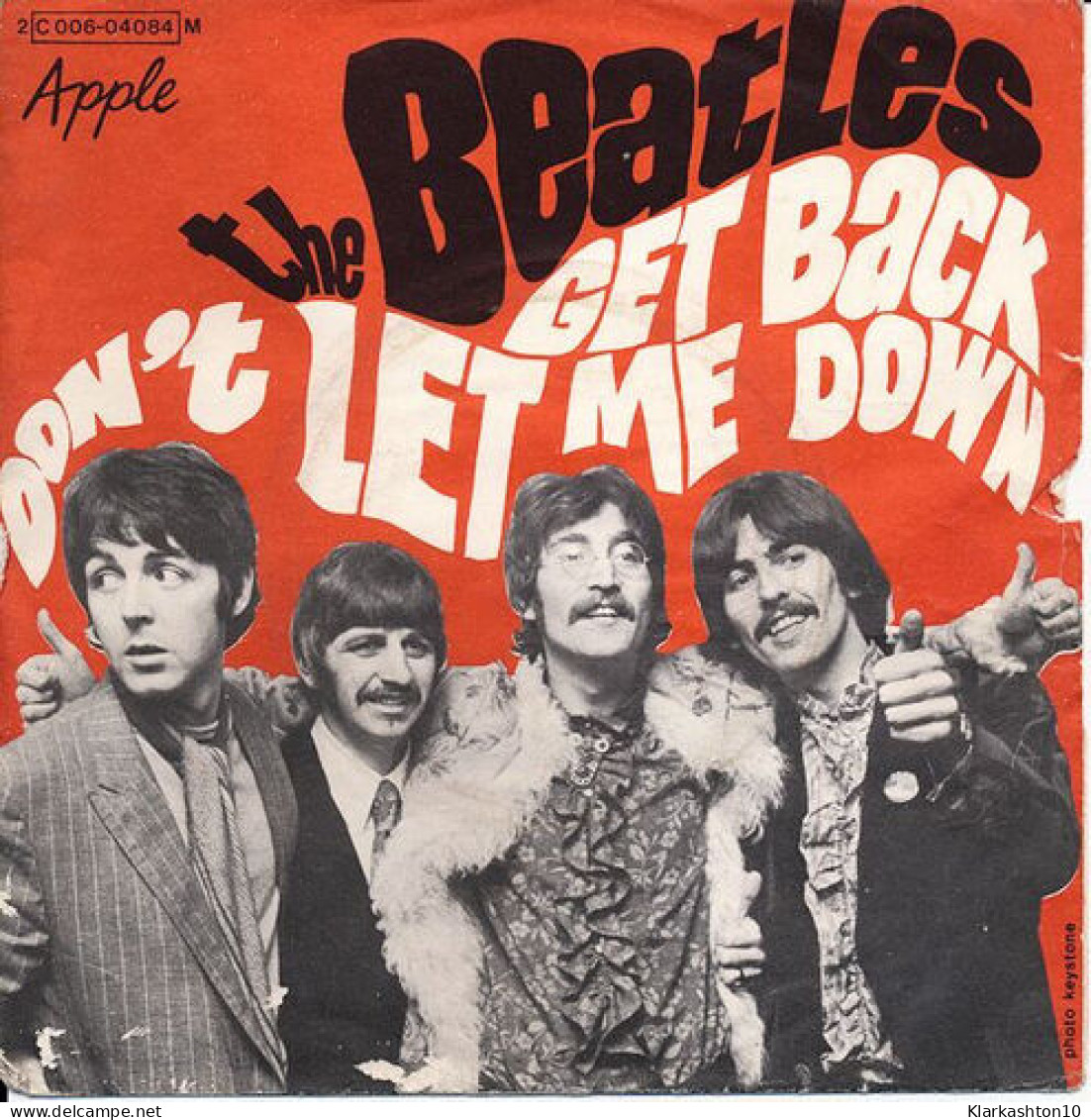 Get Back / Don't Let Me Down - Non Classés