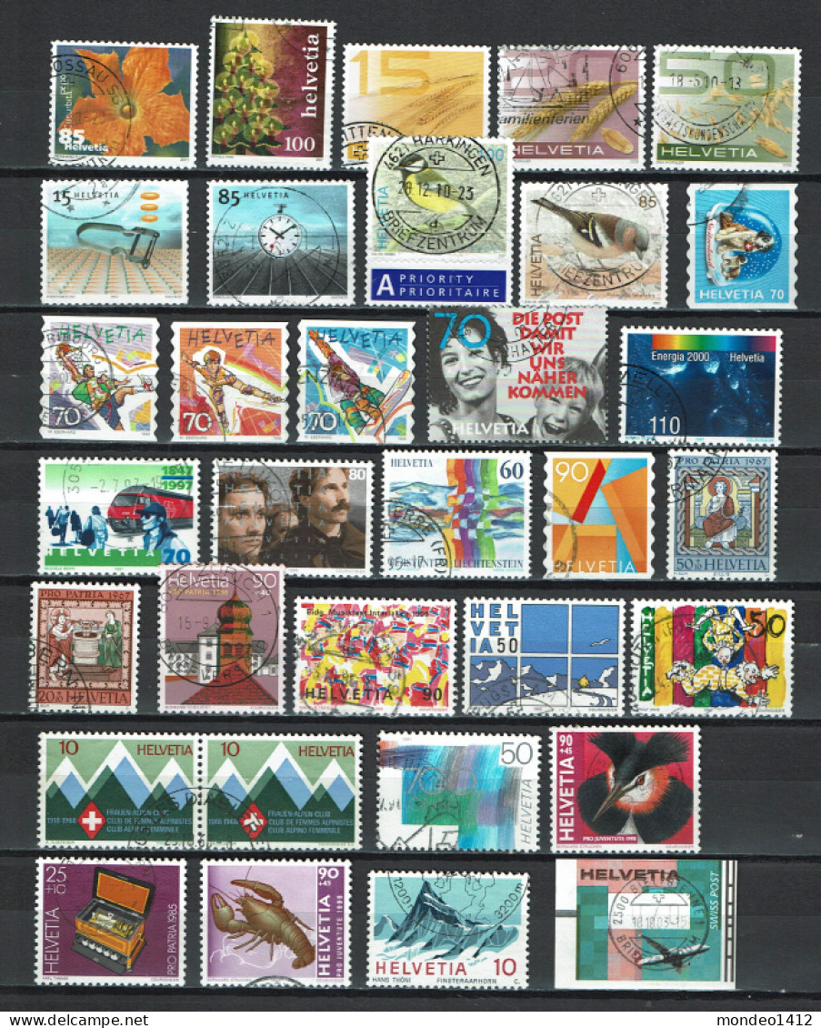 Suisse - Différents Timbres Oblitérés, Diff; Used, Versch. Gestempelt - Gebruikt