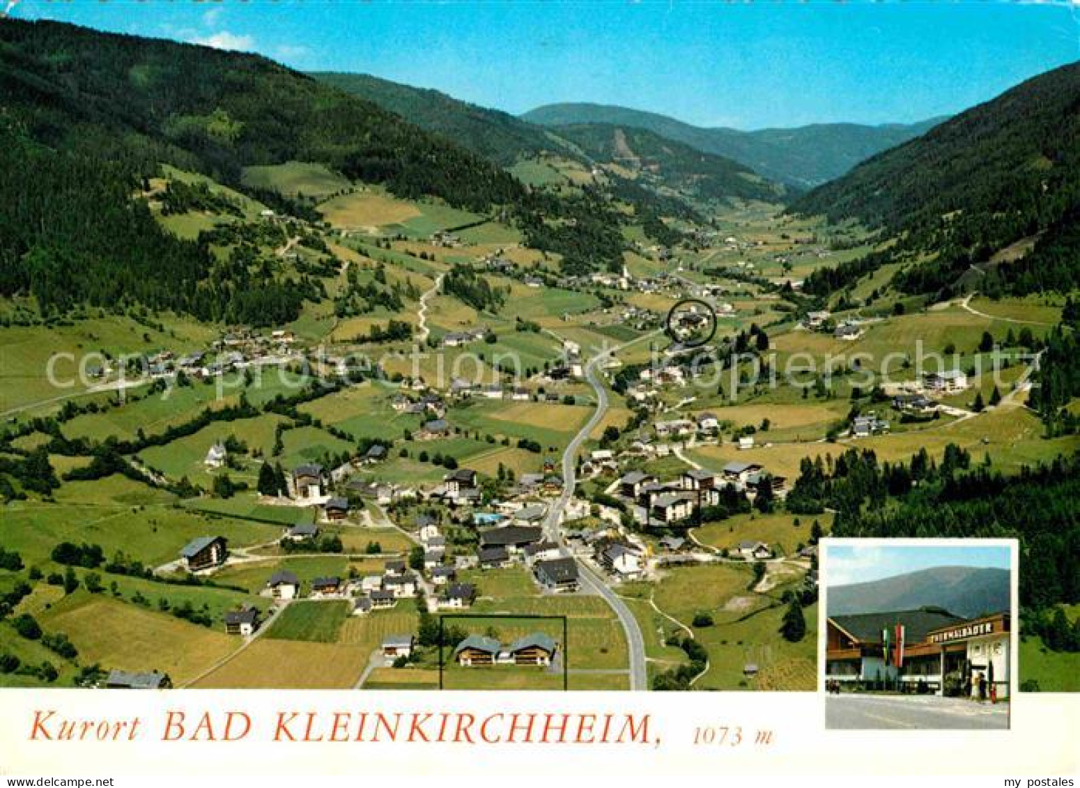 72666104 Bad Kleinkirchheim Kaernten Fliegeraufnahme Kleinkirchheim - Autres & Non Classés