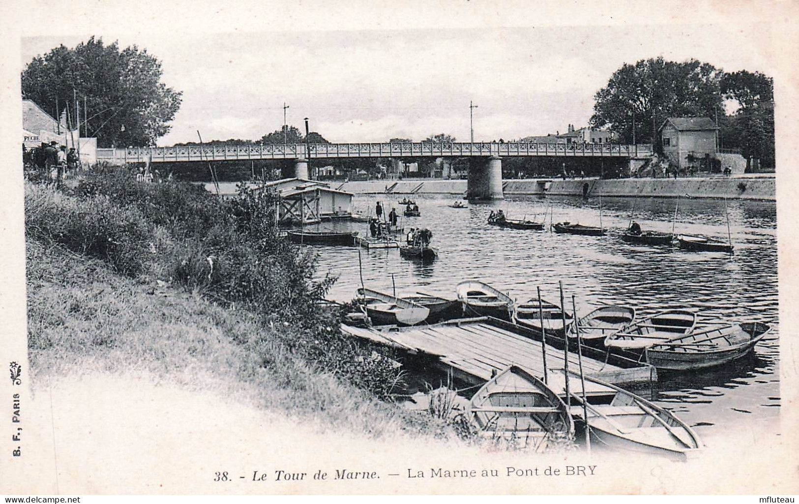 94* BRY S/MARNE  La Marne Au Pont De Bry       RL45,0473 - Bry Sur Marne