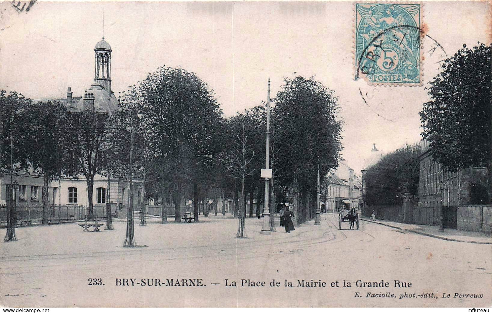 94* BRY S/MARNE   Place De La Mairie – Grande Rue       RL45,0435 - Bry Sur Marne