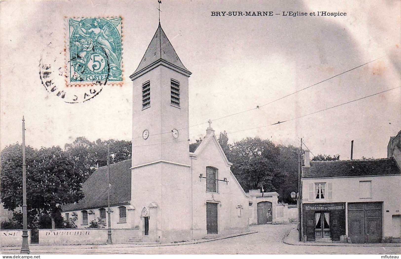94* BRY S/MARNE  Eglise Et Hospice        RL45,0433 - Bry Sur Marne