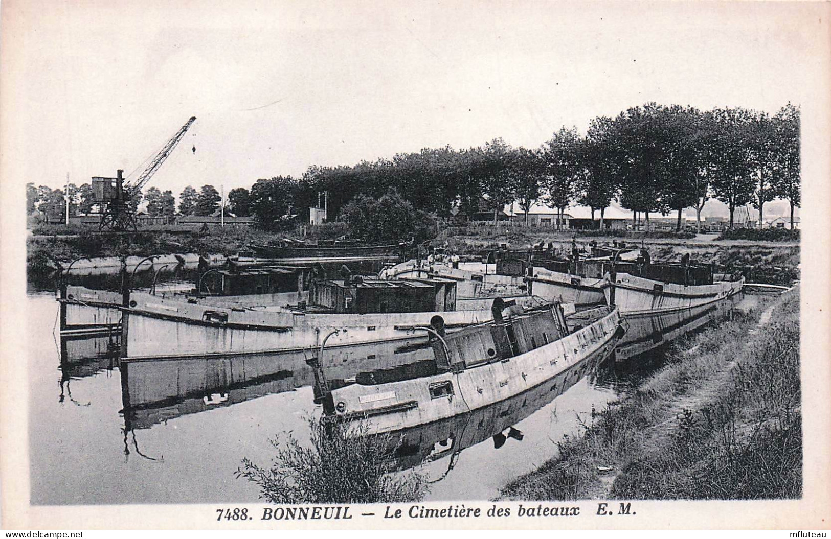 94* BONNEUIL  Le Cimetiere Des Bateaux     RL45,0422 - Bonneuil Sur Marne