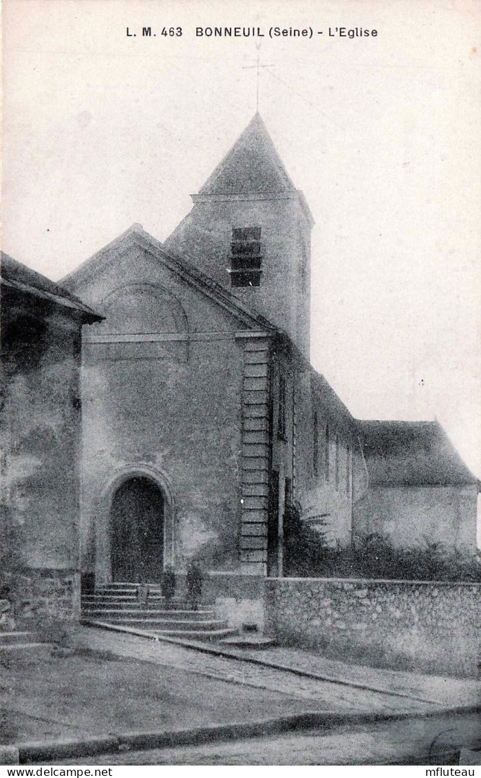 94* BONNEUIL   L Eglise   RL45,0412 - Bonneuil Sur Marne