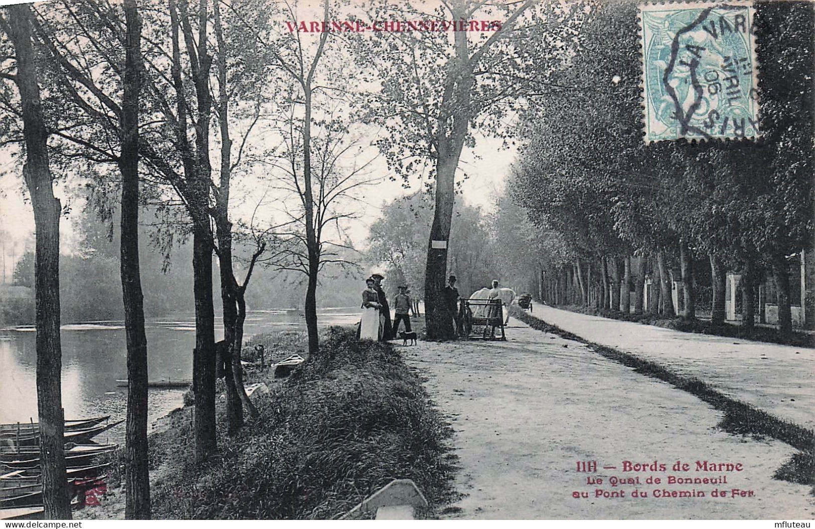 94* BONNEUIL   Un Quai Au Pont Du Chemin De Fer    RL45,0419 - Bonneuil Sur Marne