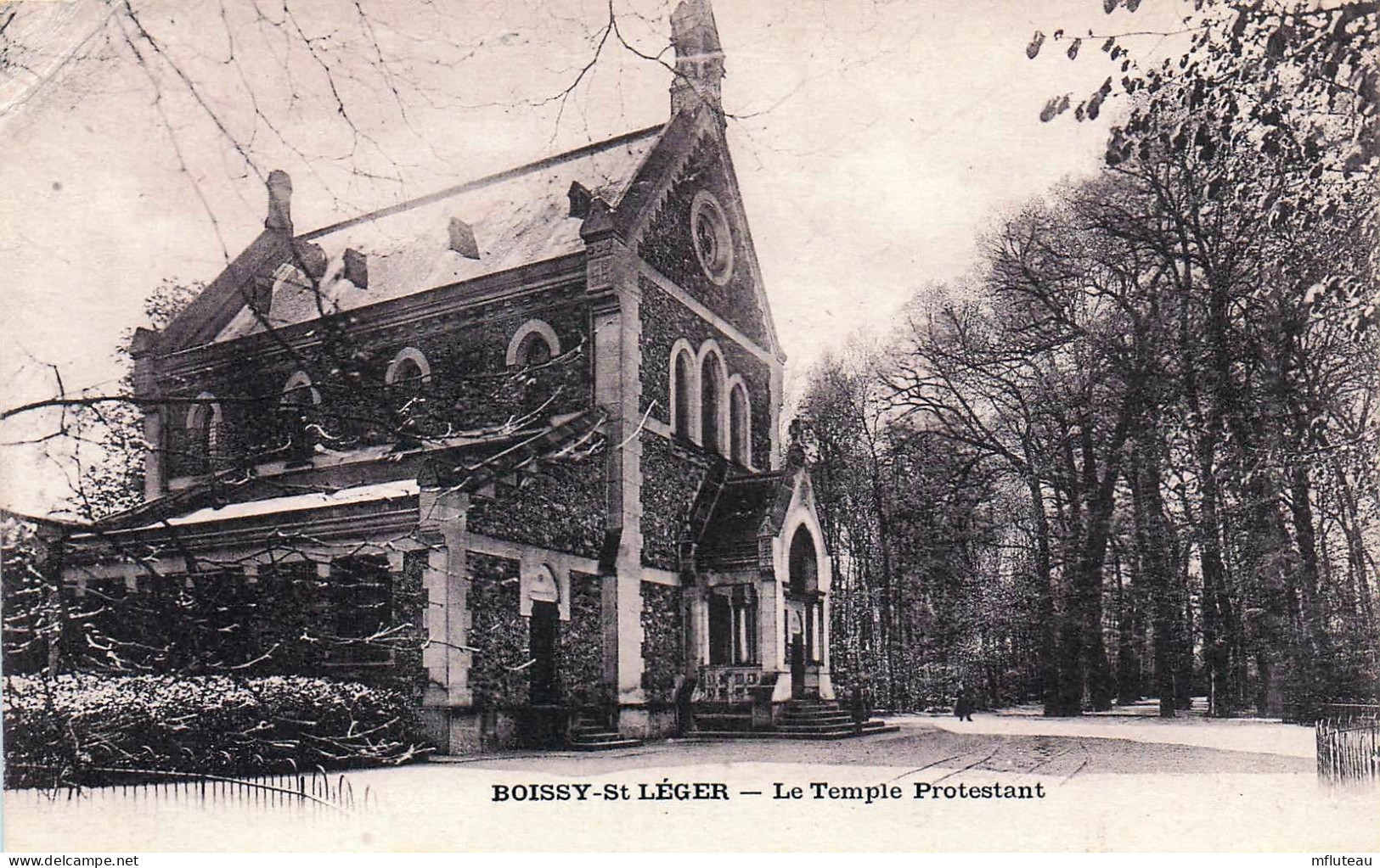 94* BOISSY ST LEGER   Le Temple Protestant      RL45,0400 - Boissy Saint Leger