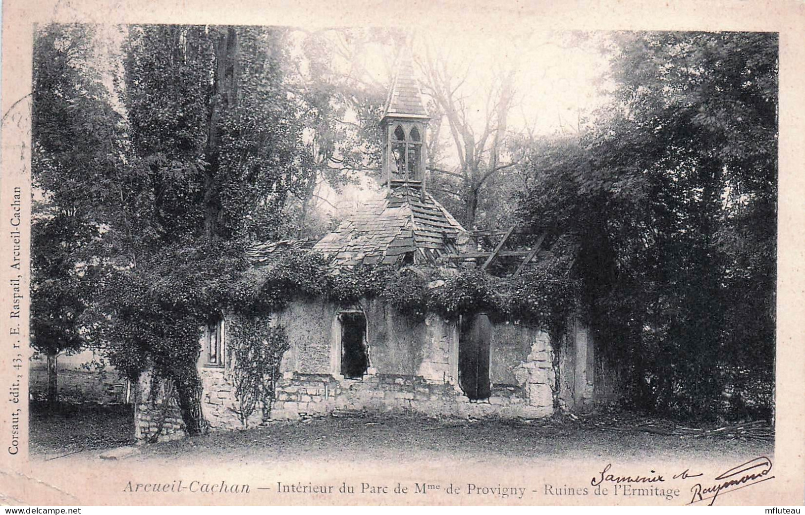 94* ARCUEIL   CACHAN  Interieur Parc – Ruines Ermitage        RL45,0374 - Arcueil
