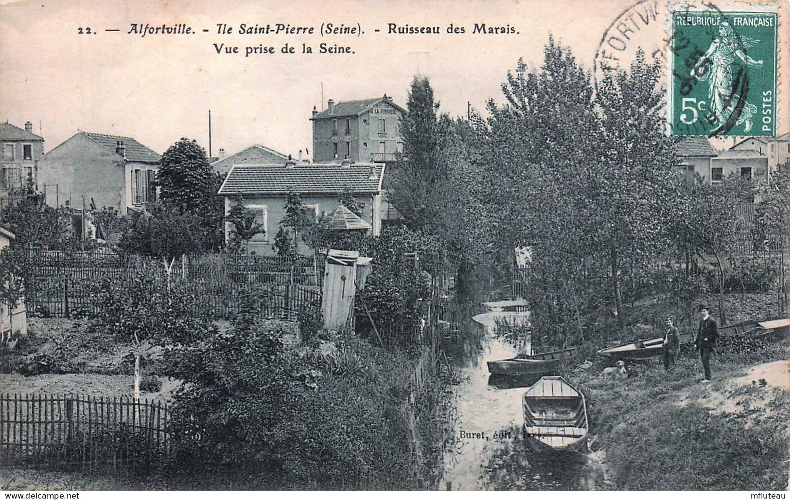 94* ALFORTVILLE  Ile St Pierre – Le Ruisseau Des Marais   RL45,0354 - Alfortville