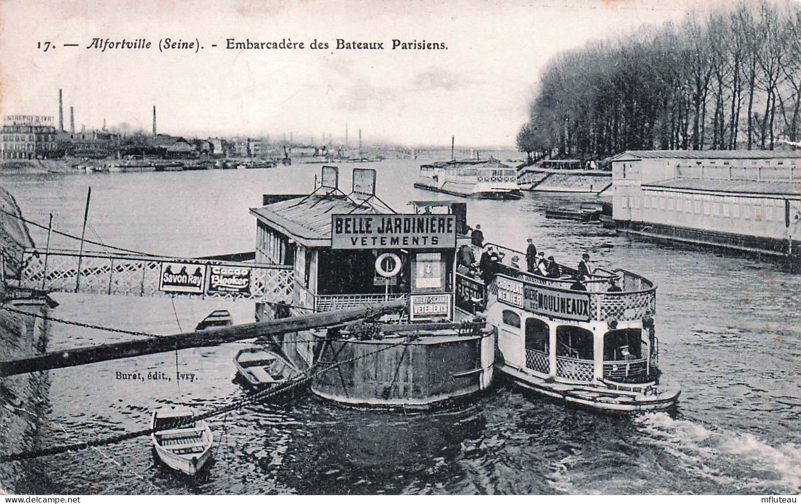 94* ALFORTVILLE  Embarcadere  Bateaux Parisiens         RL45,0306 - Alfortville