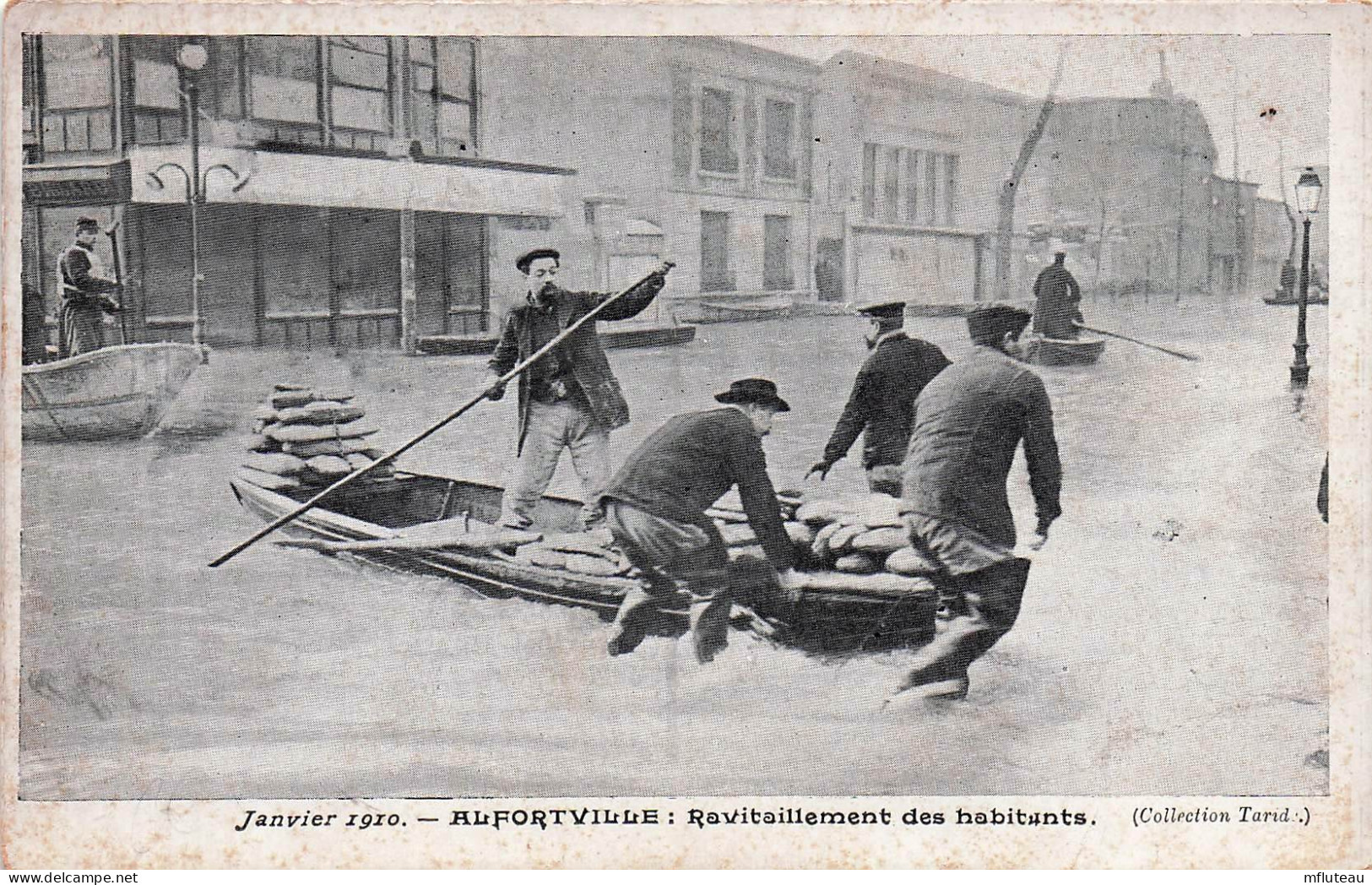 94* ALFORTVILLE  Crue 1910 – Ravitaillement Des Habitants         RL45,0285 - Alfortville