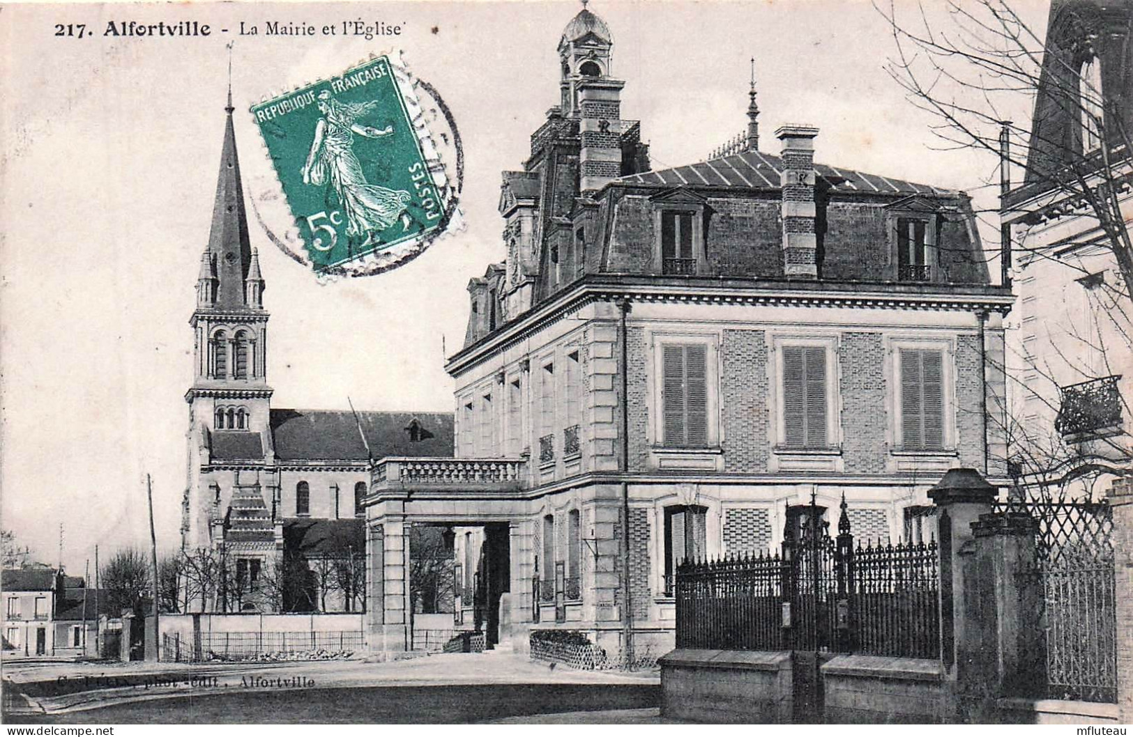 94* ALFORTVILLE   Mairie Et Eglise       RL45,0256 - Alfortville